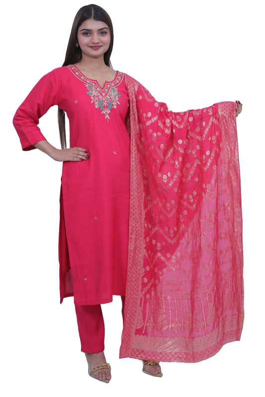 Royal Banarasi Silk Suit